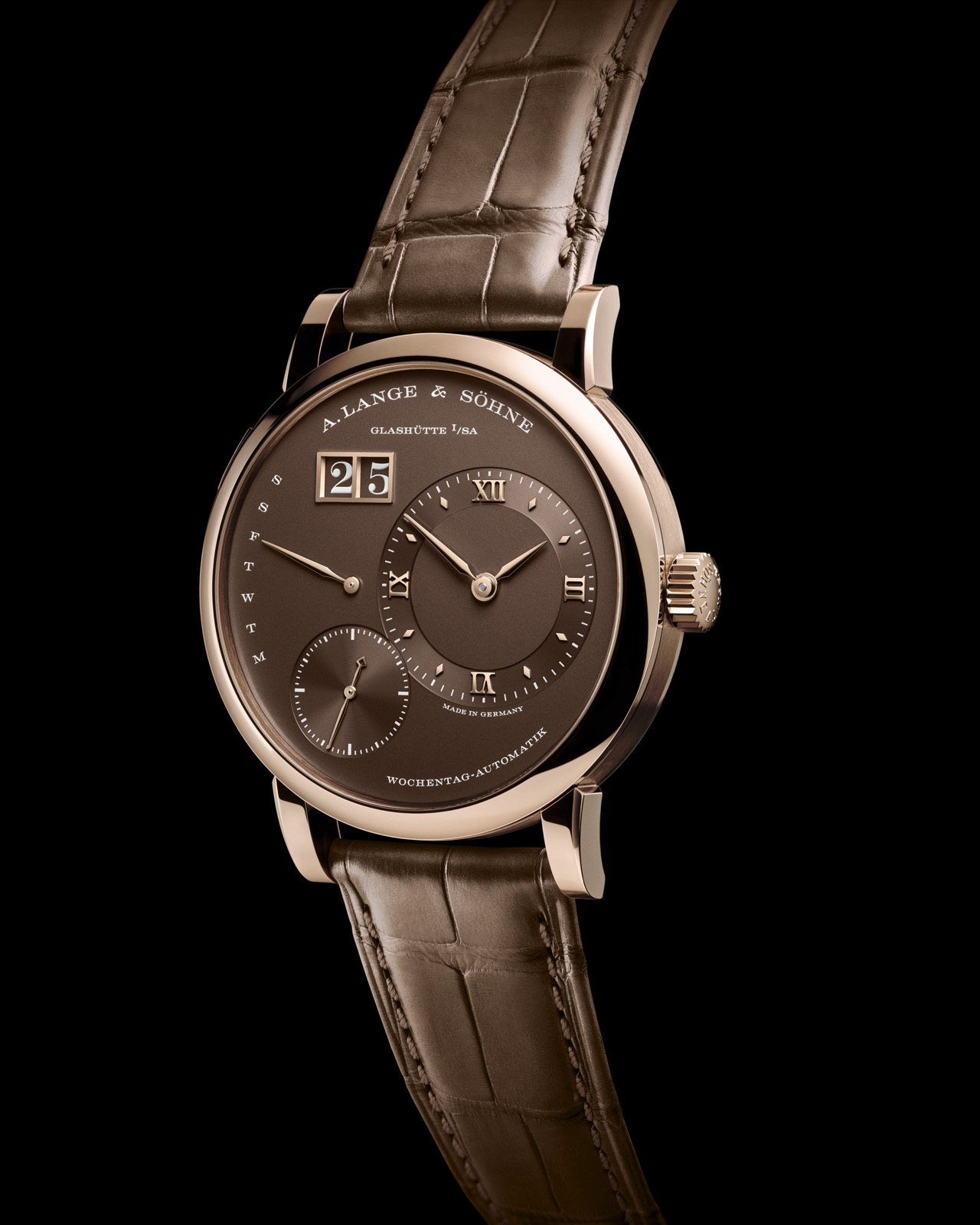A. Lange & Söhne Lange 1 Daymatic Honeygold-006