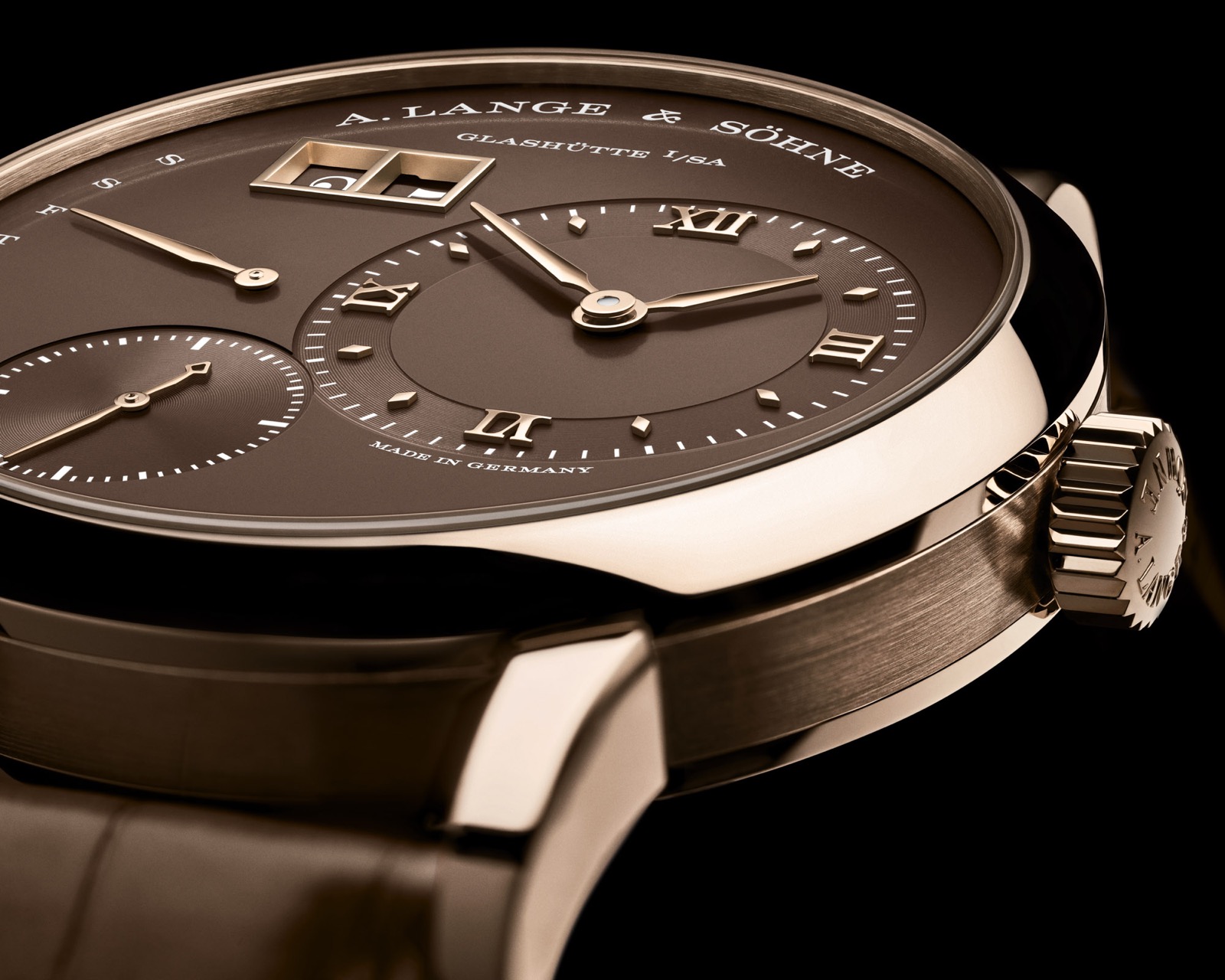 A. Lange & Söhne Lange 1 Daymatic Honeygold-009