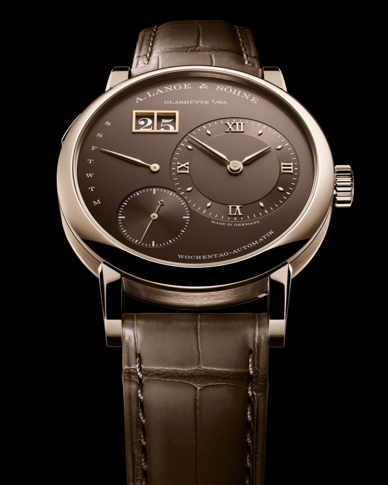 A. Lange & Söhne Lange 1 Daymatic Honeygold-10