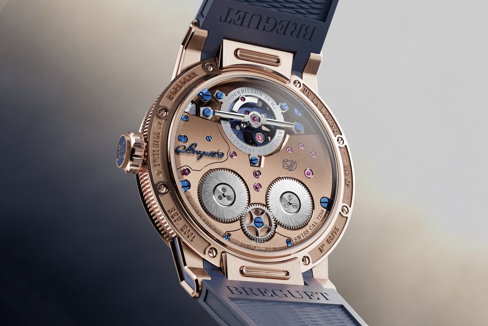 Breguet Expérimentale 1 - caseback