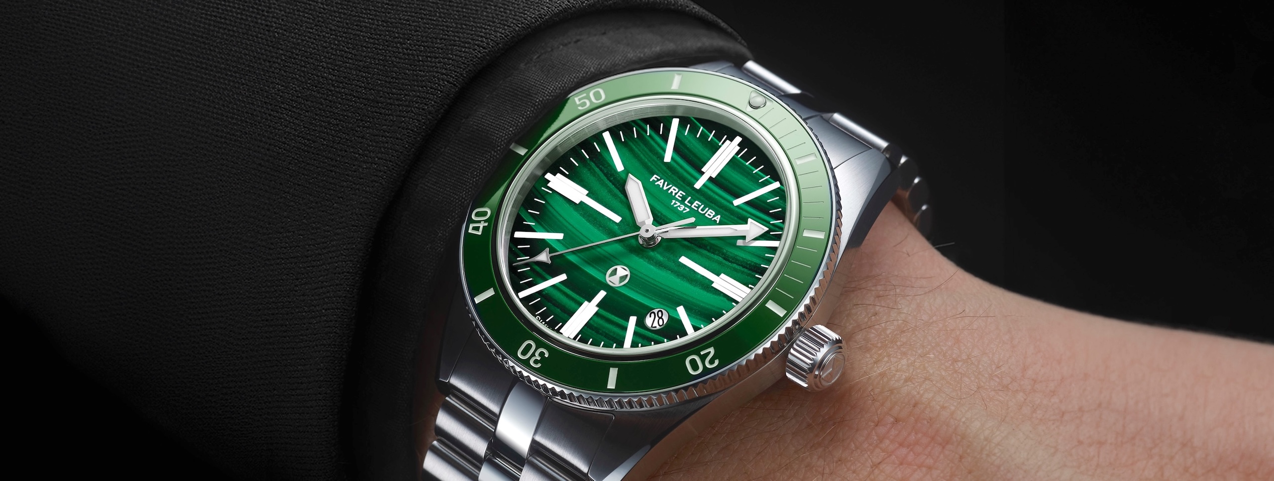 Favre Leuba Deep Raider Renaissance Malachite - cover