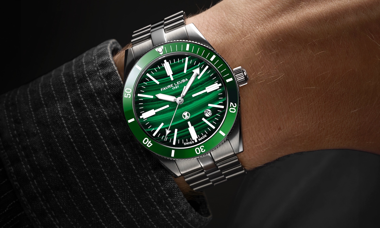 Favre Leuba Deep Raider Renaissance Malachite