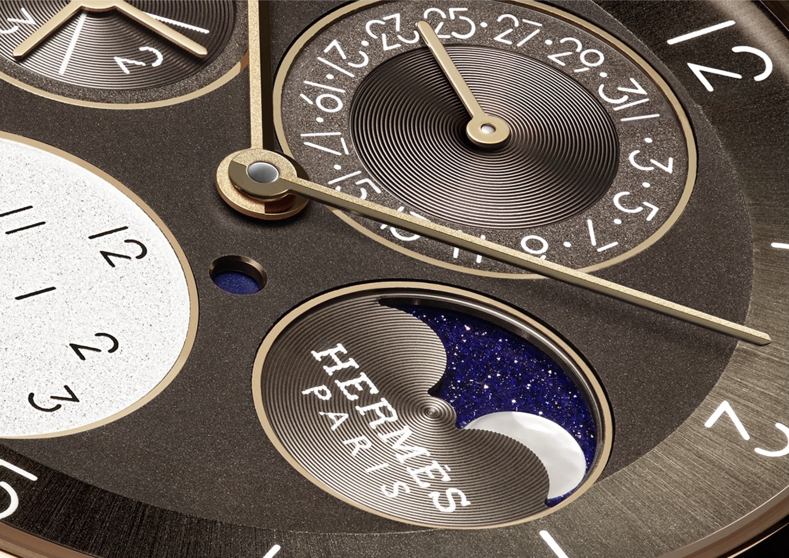 Slim d'Hermes Quantième Perpétuel - dial