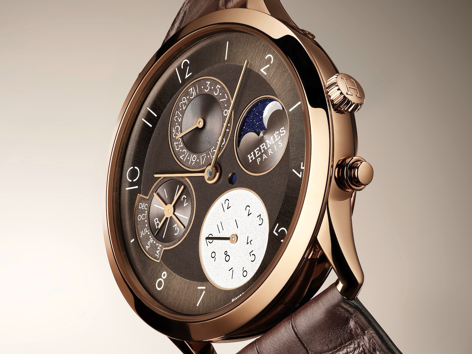 Slim d'Hermes Quantième Perpétuel - profil