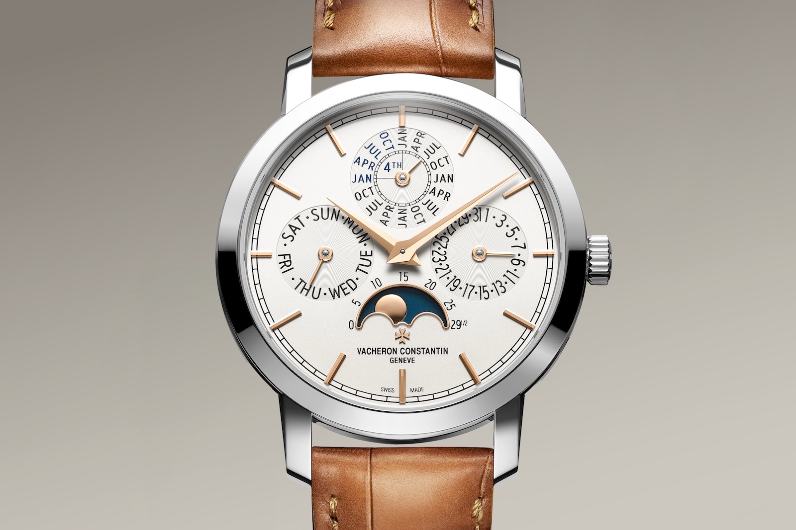 Vacheron Constantin Traditionnelle Perpetual Calendar Ultra-Thin - dial
