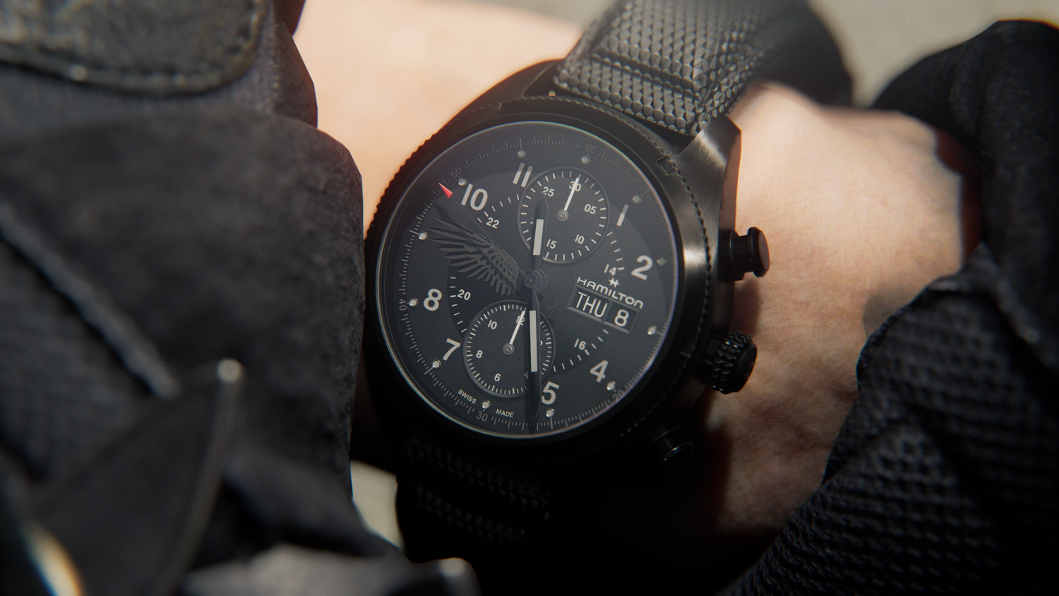 Hamilton Khaki Field Auto Chrono Resident Evil Requiem_H71636330_InGame 2