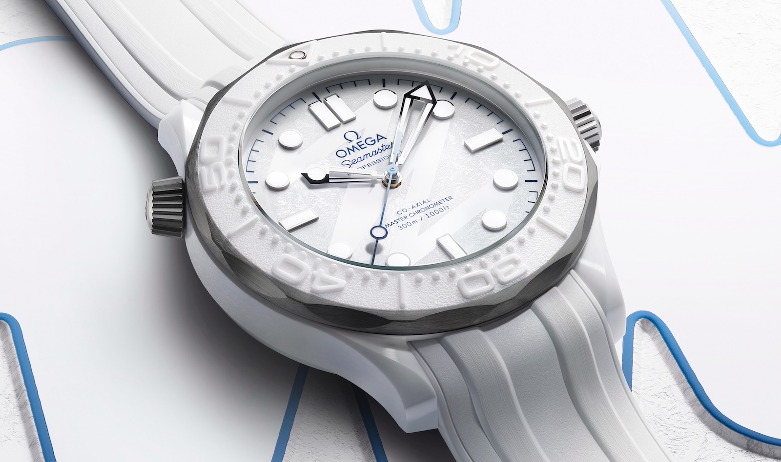 Omega Seamaster Diver 300M Milano Cortina - perfil