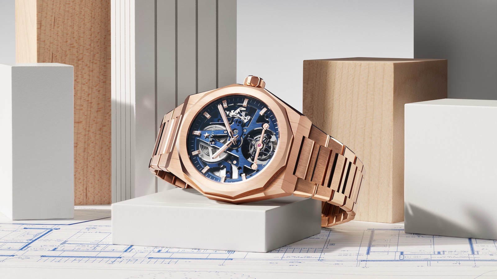 Zen ith Defy Skyline Tourbillon Skeleton