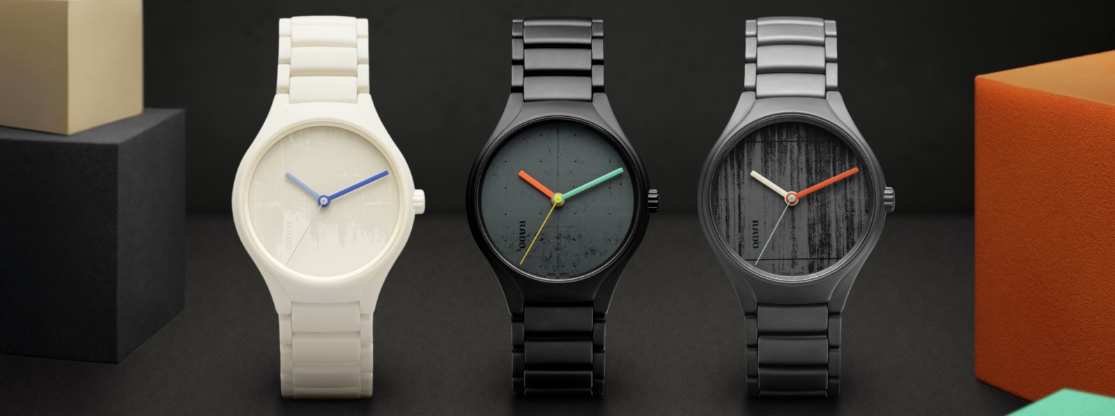 Rado True Round x Les Couleurs Le Corbusier