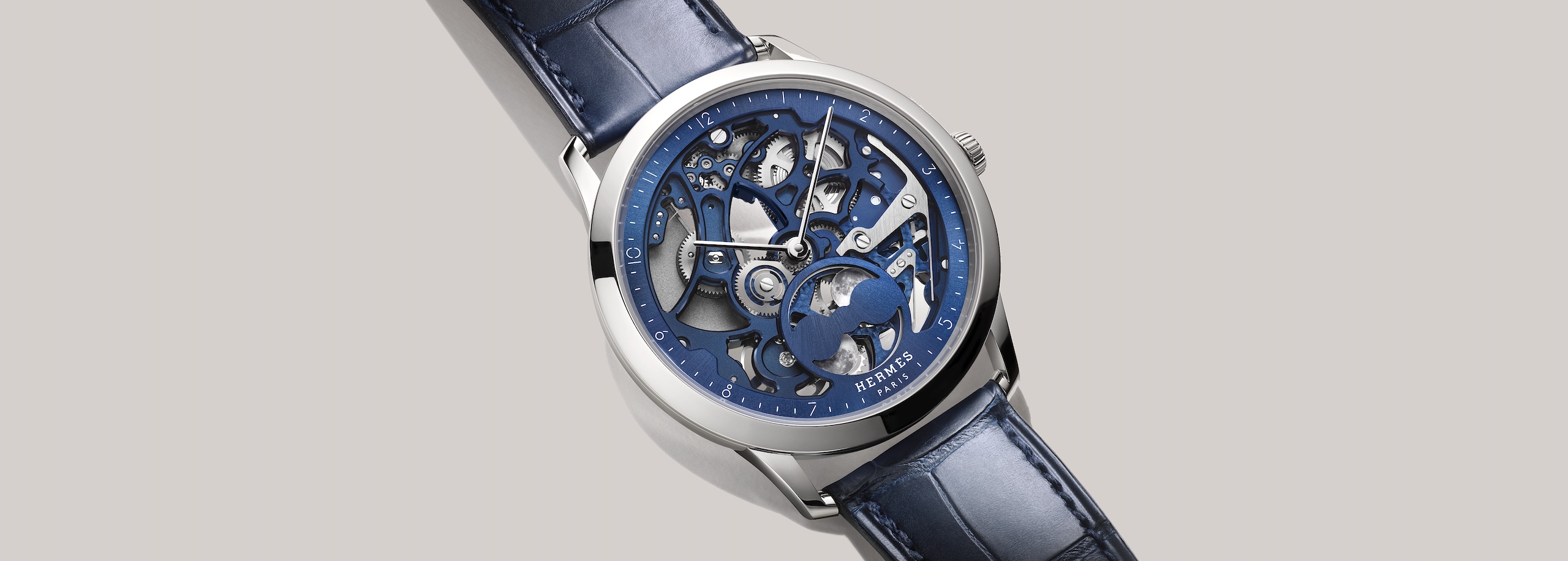 Slim d'Hermès Squelette Lune - cover