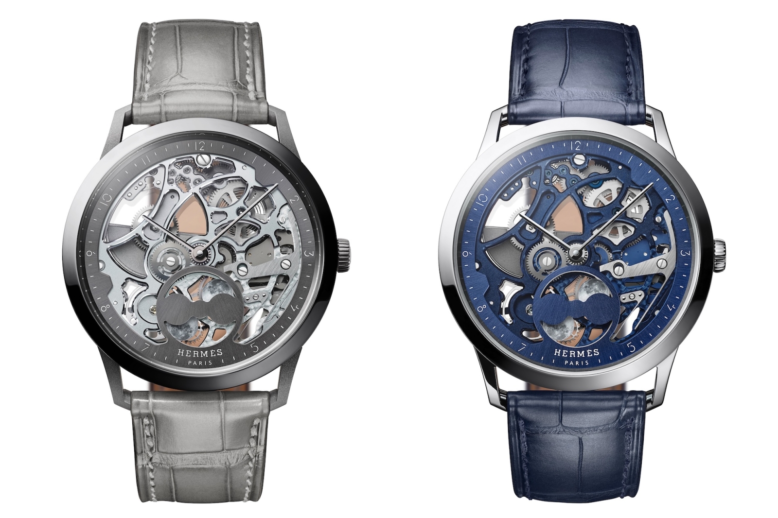 Slim d'Hermès Squelette Lune - duo