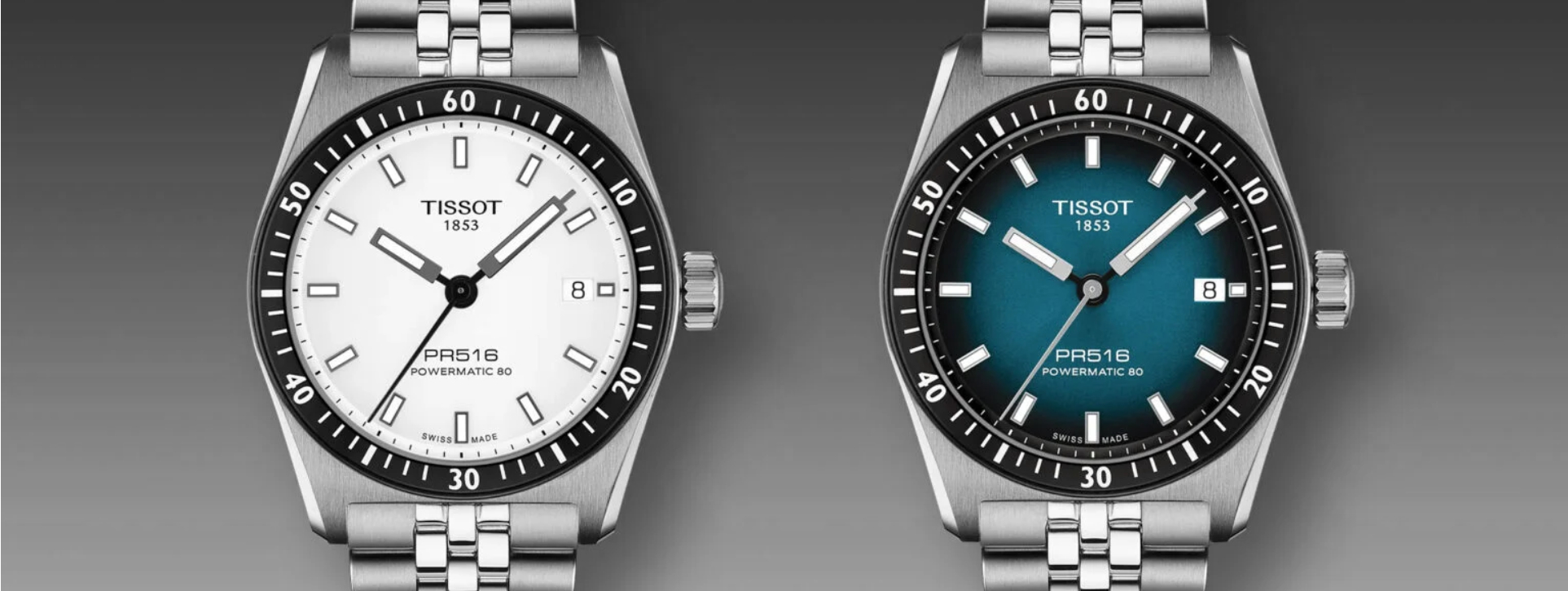 Tissot PR516 Powermatic 80-38 mm, nuevos colores 2026