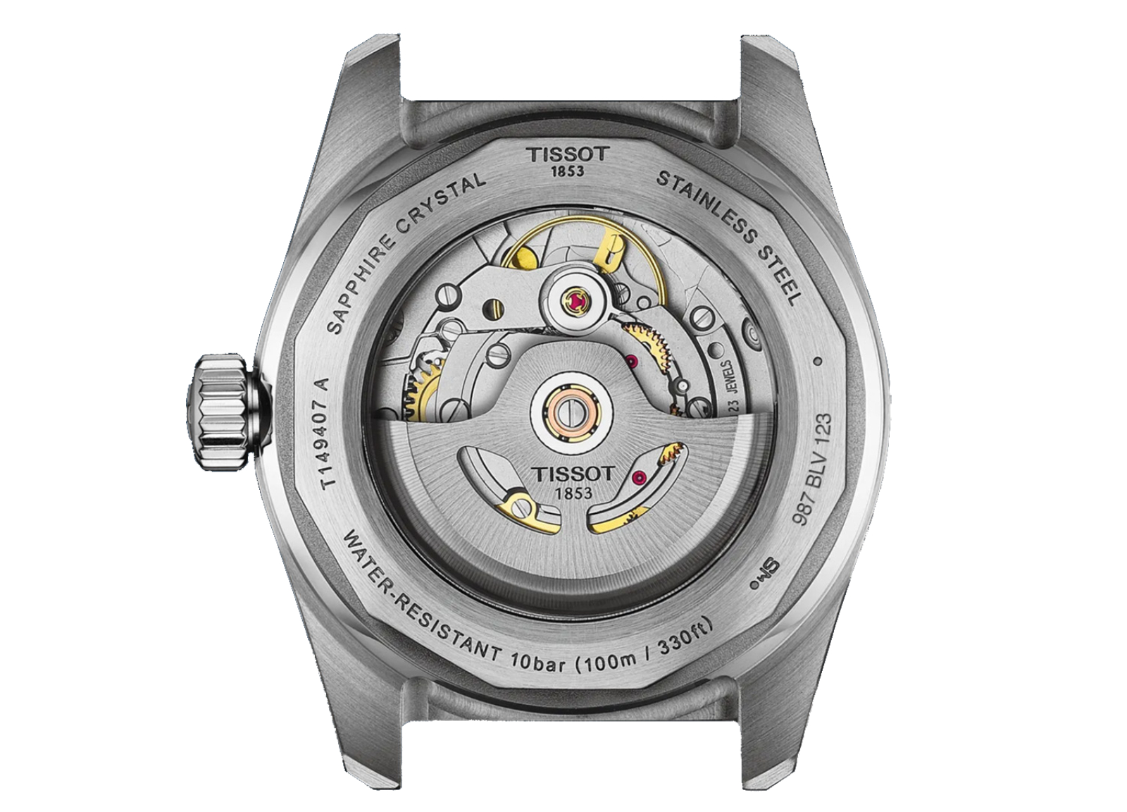 Tissot PR516 Powermatic 80-38 mm-trasera