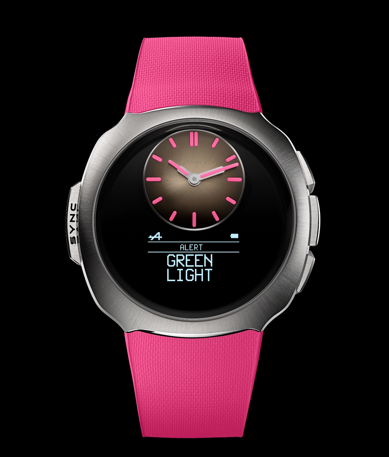 H. Moser & Cie. Streamliner Alpine Drivers & Mechanics Pink Edition-05