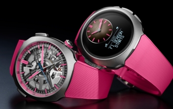 H. Moser & Cie. Streamliner Alpine Drivers & Mechanics Pink Edition-06
