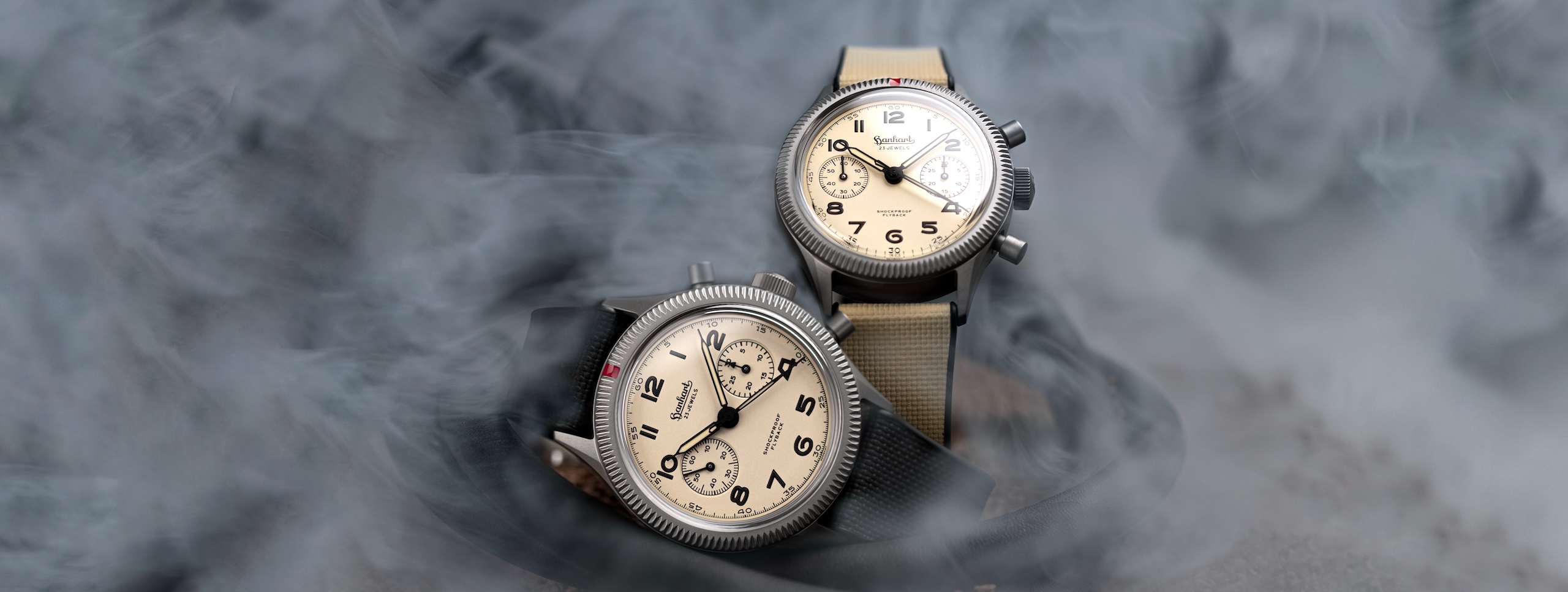 Hanhart 417 TI Desert Pilot - cover
