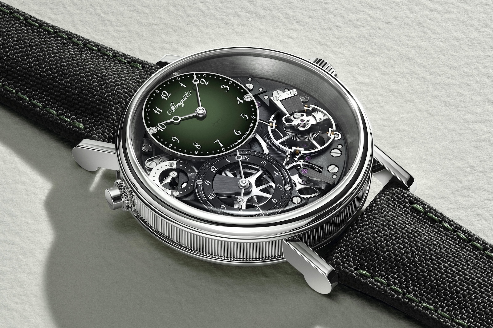 Breguet Tradition GMT 7067P green