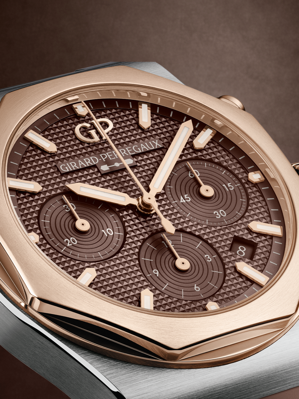 Girard-Perregaux Laureato Chronograph 42mm bicolor_06