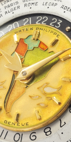 Patek Philippe Ref. 2523 “South America” World Time; nuevo record mundial