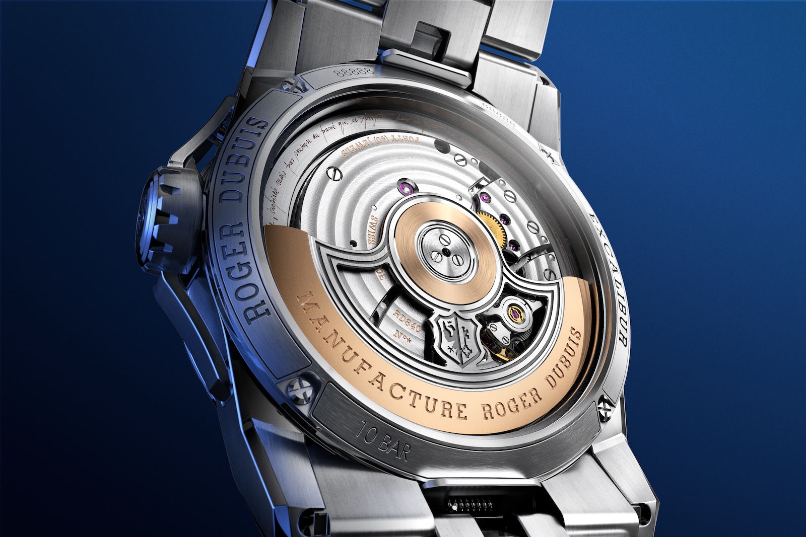 Roger Dubuis Excalibur Biretrograde Calendar - caseback