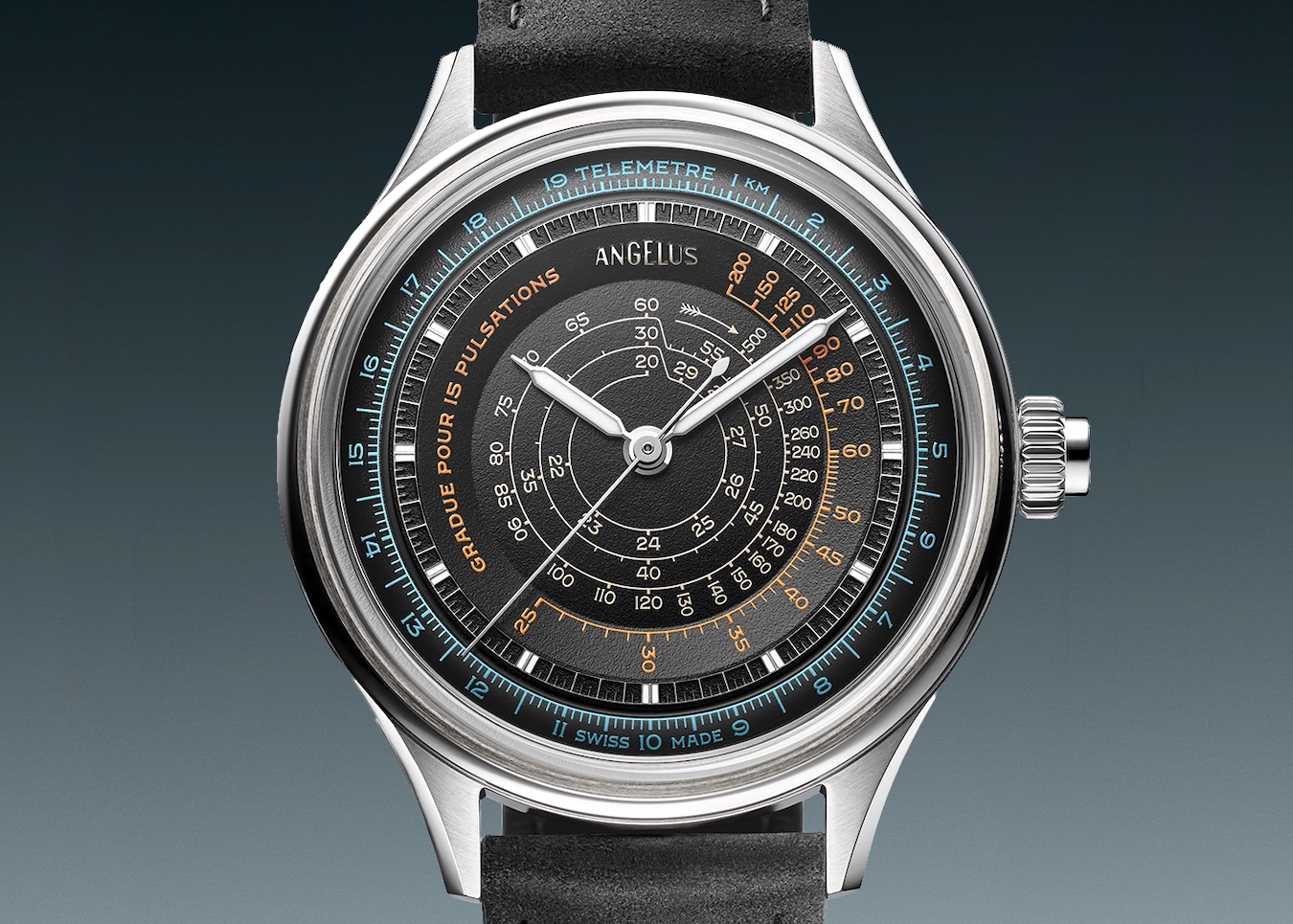Angelus Instrument de Mesures Triple Scale - dial