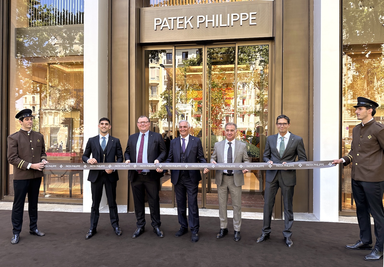Patek Philippe Barcelona boutique - inauguración