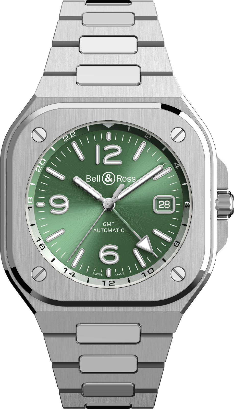 Bell & Ross BR-05 GMT verde salvia-005