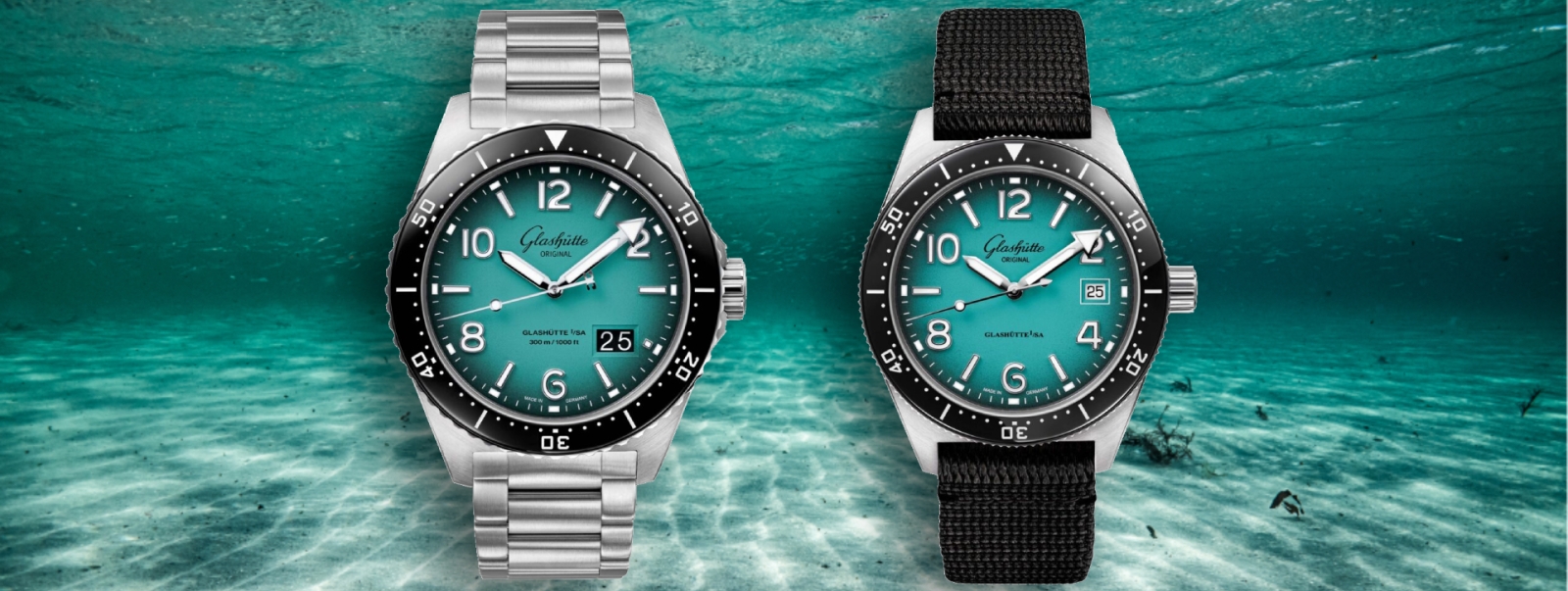 Glashütte Original SeaQ y SeaQ Panorama date “Northern Tide»