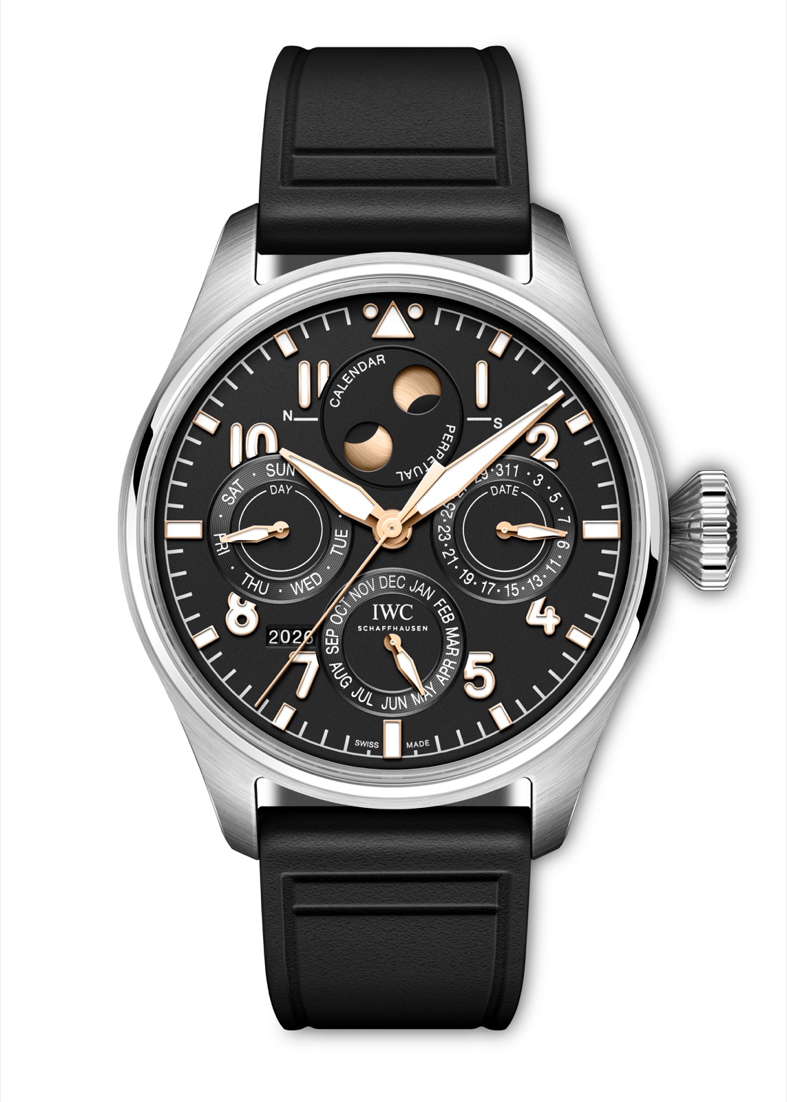 IWC Big Pilot’s Watch Perpetual Calendar ProSet 140 Years Mercedes-Benz-008