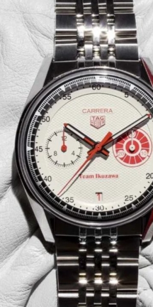 TAG Heuer Carrera Glassbox Chronograph x Team Ikuzawa